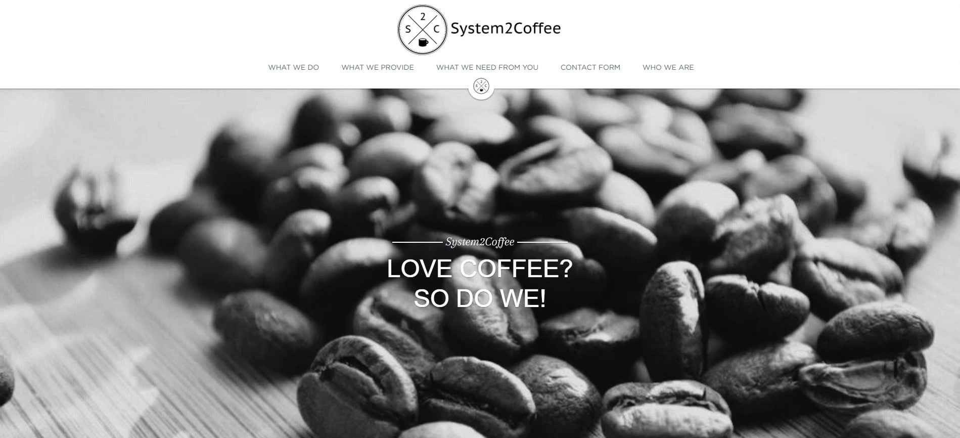 System2Coffee視覺品牌 System2Coffee視覺品牌